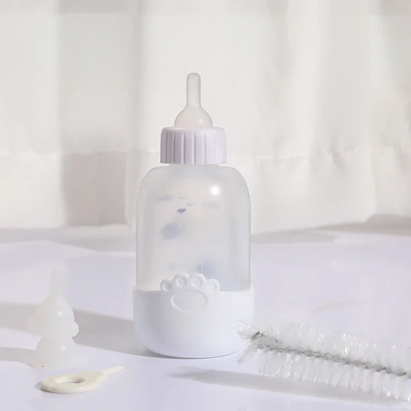 100ML Pet Bottle Set Pet Silicone Milk Bottle Dog and Cat Feeding Water dispenser Pet Supplies