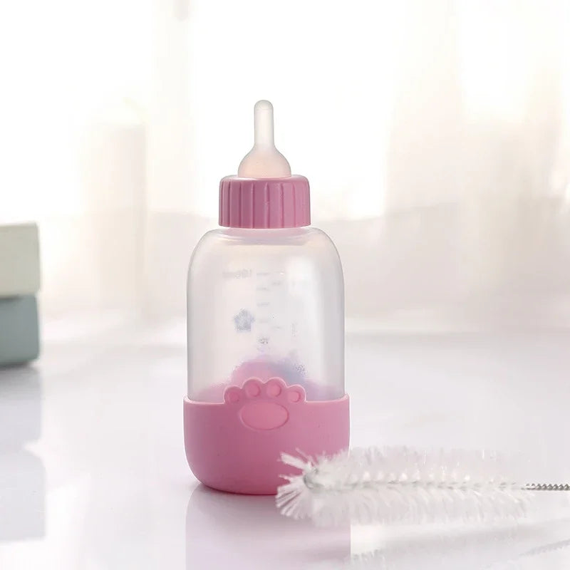 100ML Pet Bottle Set Pet Silicone Milk Bottle Dog and Cat Feeding Water dispenser Pet Supplies