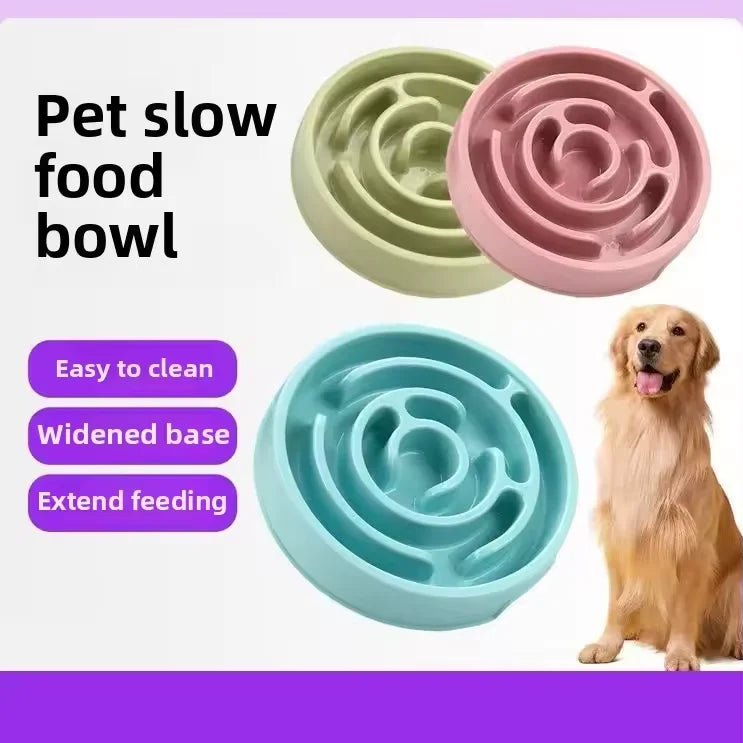 Pet Cat and Dog Slow Feeding Tray Pet Supplies Anti-Choking and Anti-Choking Cat and Dog Slow Feeding Tray Licking Pet Supplies