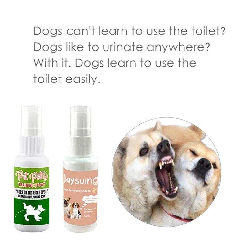 30ML Dog Spray Inducer Dog Toilet Training Puppy Positioning Defecation Pet supplies