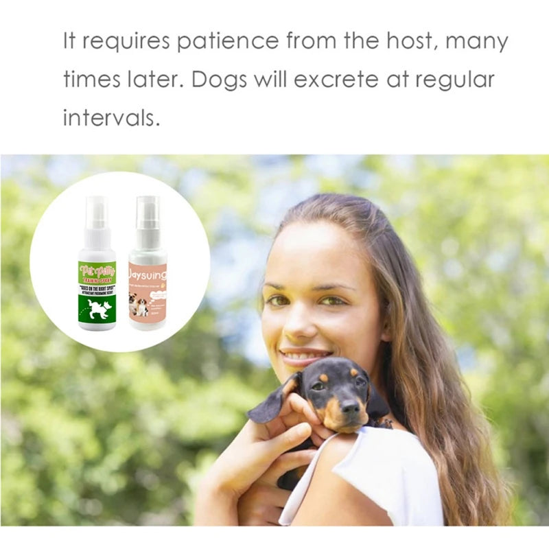 30ML Dog Spray Inducer Dog Toilet Training Puppy Positioning Defecation Pet supplies